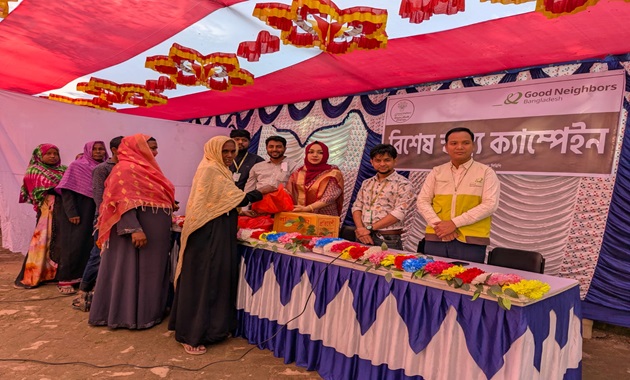মুজিবনগরে  বিশেষ স্বাস্থ্য ও পুষ্টি ক্যাম্পেইন অনুষ্ঠিত