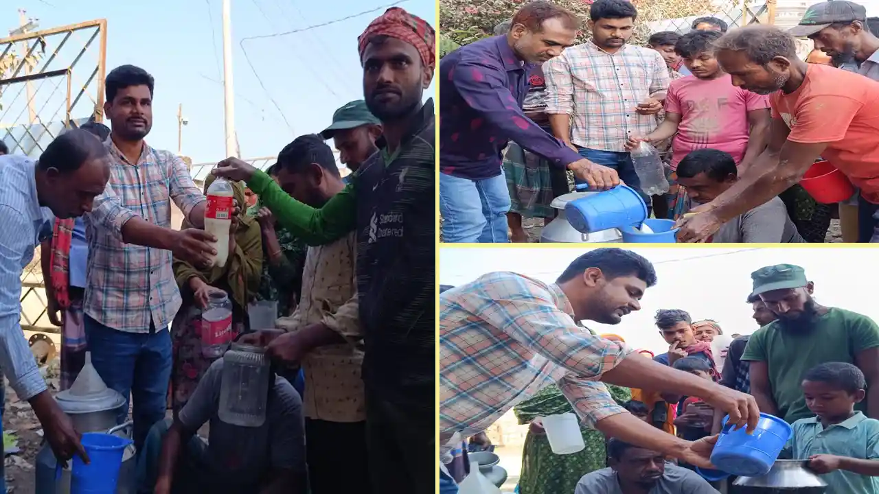 মাসজুড়ে ১০টাকা কেজিতে গরুর দুধ পেলো করিমগঞ্জবাসী