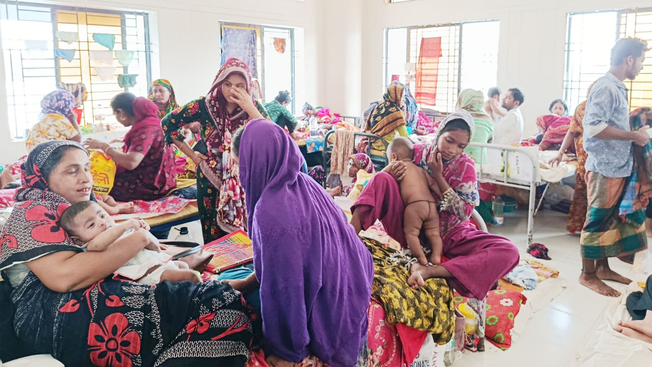 ২৪ ঘন্টায় হাম উপসর্গে আরও ১০ জনের মৃত্যু