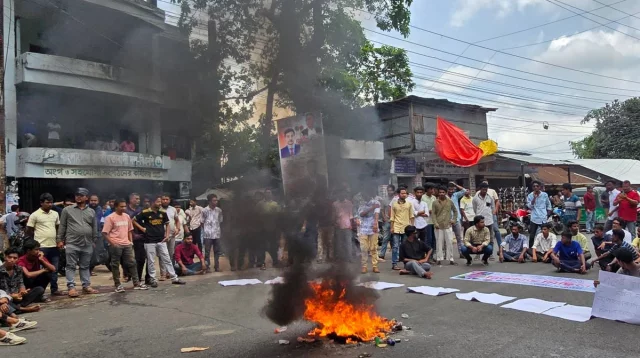 জেলা ছাত্রদল কমিটি বাতিলের দাবিতে উত্তাল রাঙামাটি
